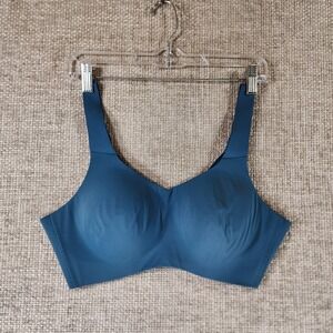 Knix‎ Catalyst Sports Bra Womens 5 Blue Wireless High Impact Fits 38CD 40C
